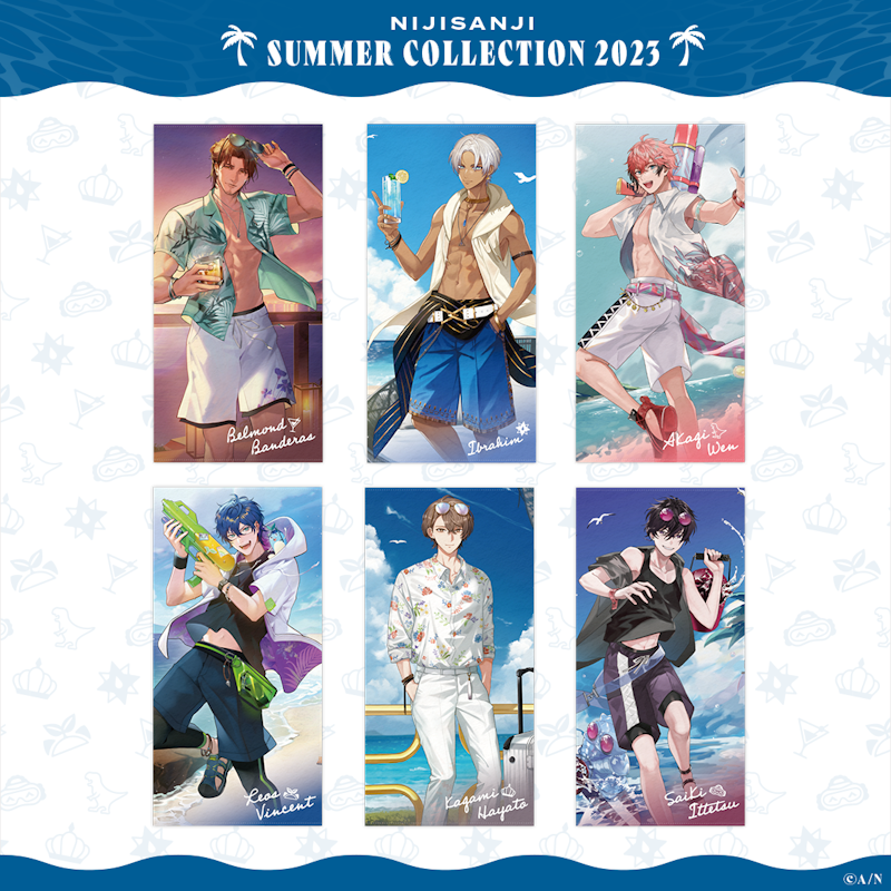 NIJISANJI SUMMER COLLECTION2023」グッズが2023年8月25日(金)18
